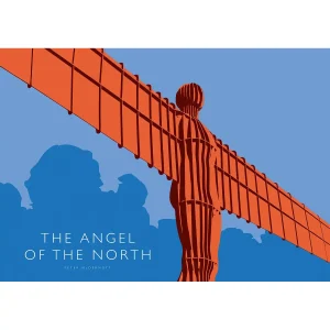The Angel of the North, Giclée Art Print by Peter McDermott