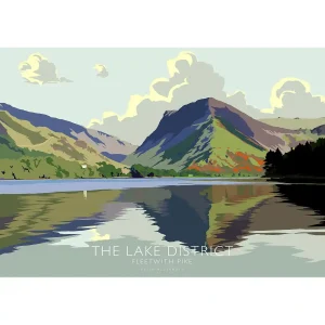 Fleetwith Pike, Buttermere, Giclée Art Print by Peter McDermott