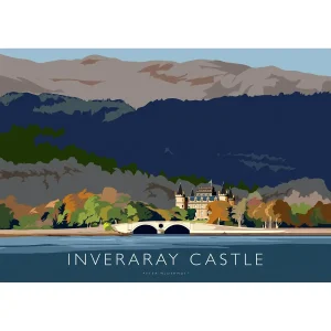 Inveraray Castle, Giclée Art Print by Peter McDermott