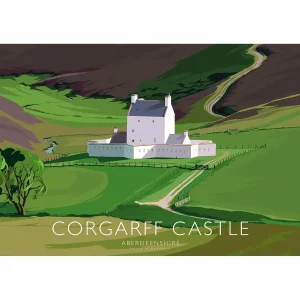 Corgarff Castle, Giclée Art Print by Peter McDermott