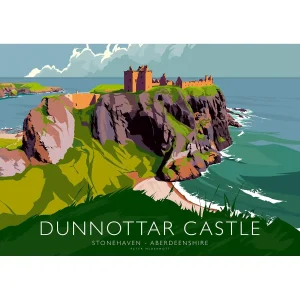 Dunnottar Castle, Giclée Art Print by Peter McDermott