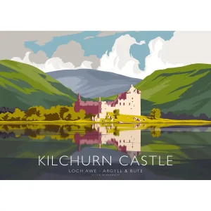 Kilchurn Castle, Giclée Art Print by Peter McDermott