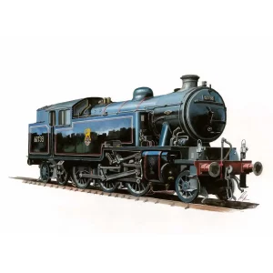 LNER L1 Locomotive (67733), Giclée Art Print by Rod Harrison
