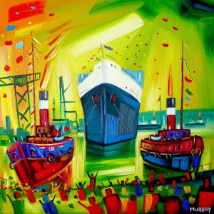 Launch, Giclée Art Print by Raymond Murray