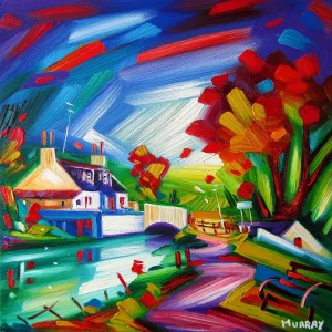 Watemans House, Greenock, Giclée Art Print by Raymond Murray