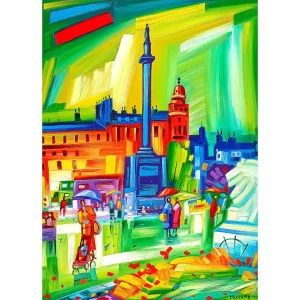 George Square 2, Giclée Art Print by Raymond Murray