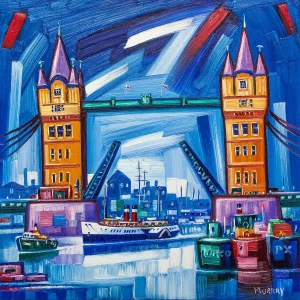 Tower Bridge, London, Giclée Art Print by Raymond Murray