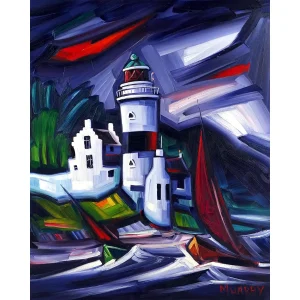 Cloch Yacht, Giclée Art Print by Raymond Murray