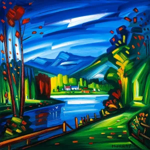 Glen Affric, Giclée Art Print by Raymond Murray