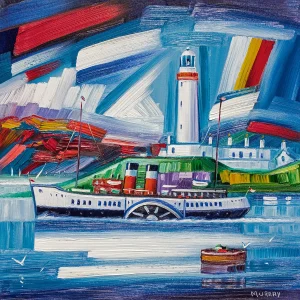 Lismore Light and the Waverley, Giclée Art Print by Raymond Murray