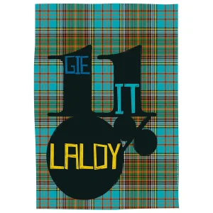 Gie it Laldy, Giclée Art Print by Stewart Bremner