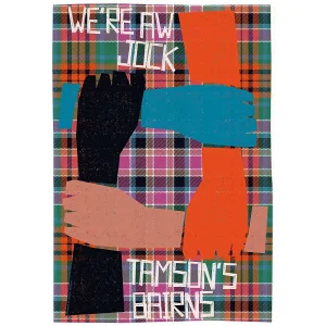 We're Aw Jock Tamson's Bairns, Giclée Art Print by Stewart Bremner