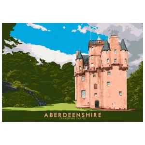 Aberdeenshire: Craigievar Castle, Giclée Art Print by Stewart Bremner