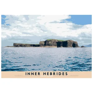 Inner Hebrides: Isle of Staffa, Giclée Art Print by Stewart Bremner
