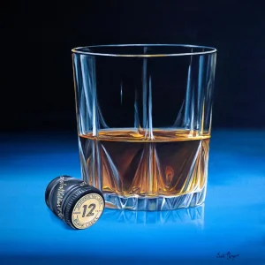 Johnnie Walker, Giclée Art Print by Scott McGregor