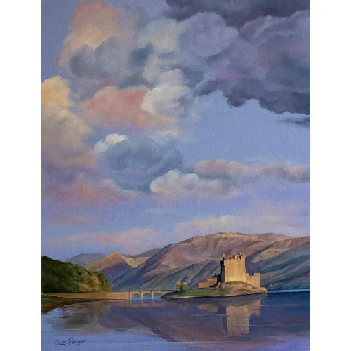 Eilean Donan Northside, Giclée Art Print by Scott McGregor