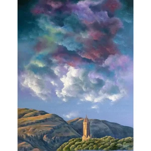 Wallace Monument, Giclée Art Print by Scott McGregor