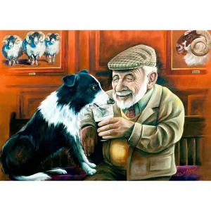 A Well Earned Drink, Giclée Art Print by Scott McGregor