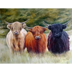 Bracken, Brambles and Heather, Giclée Art Print by Scott McGregor