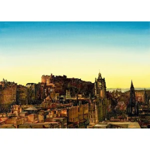 Edinburgh City, Giclée Art Print by Scott McGregor