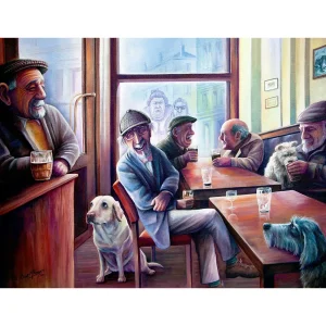 Enjoying the Afternoon Walk, Giclée Art Print by Scott McGregor