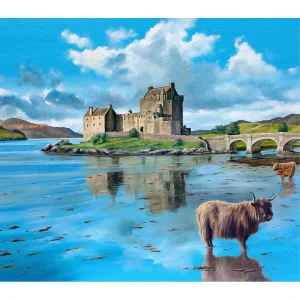 Eilean Donan Castle, Giclée Art Print by Scott McGregor