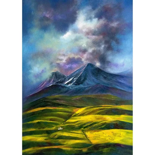 Glencoe Storm Brewing, Giclée Art Print by Scott McGregor