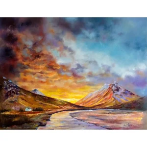 Glencoe Bothy, Giclée Art Print by Scott McGregor