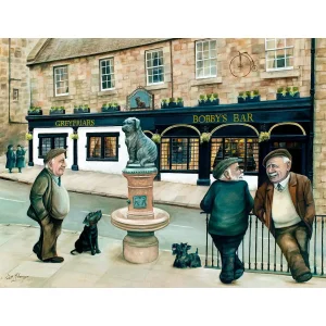 Greyfriars Bobby, Giclée Art Print by Scott McGregor