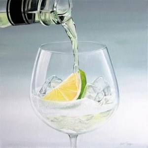 Gin and Tonic, Giclée Art Print by Scott McGregor