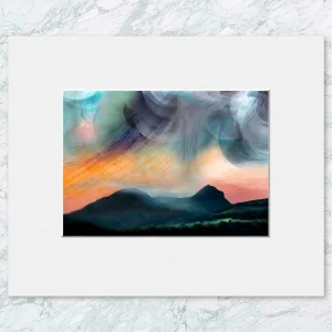 Arthur's Seat, Small Mounted Print by Esther Cohen