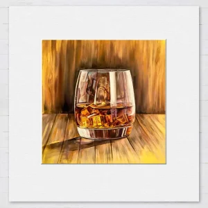Goldie, Small Mounted Print by Scott McGregor