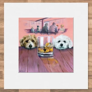 If We Were Bigger, Small Mounted Print by Scott McGregor