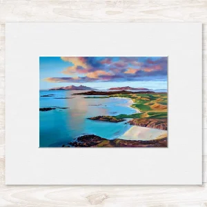 Sanna Bay, Ardnamurchan, Small Mounted Print by Scott McGregor