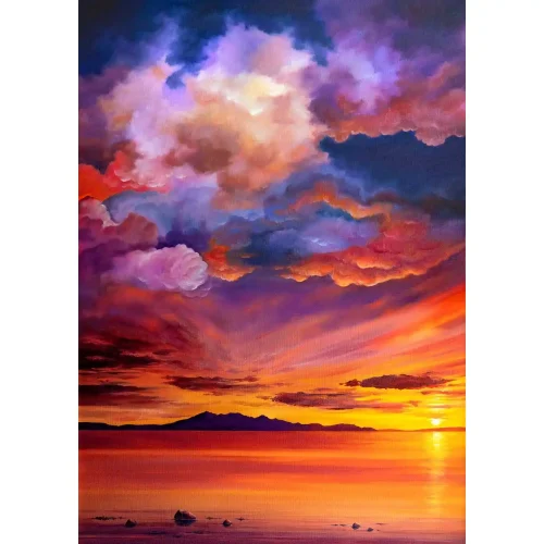 Arran, Small Mounted Print by Scott McGregor - Image 2