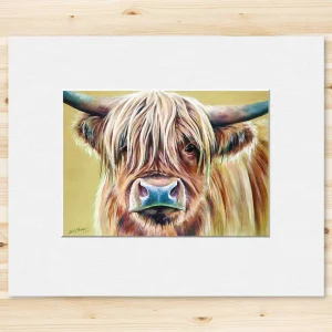 Brambles, Small Mounted Print by Scott McGregor