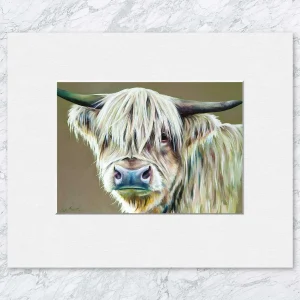 Fern, Small Mounted Print by Scott McGregor