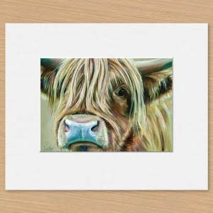 Heather, Small Mounted Print by Scott McGregor