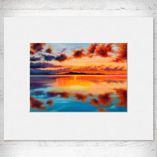 Reflections, Small Mounted Print by Scott McGregor