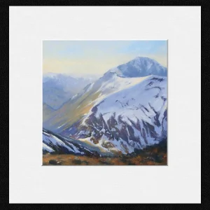 Spring Snow, Small Mounted Print by Colin Robertson