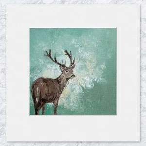 Morning Mist, Small Mounted Print by Charlotte Strawbridge