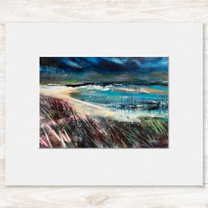 Sea Breeze, Small Mounted Print by Fiona Matheson