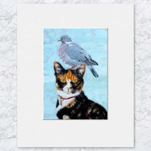 Sintra & Allen, Small Mounted Print by Ingrid Nilsson