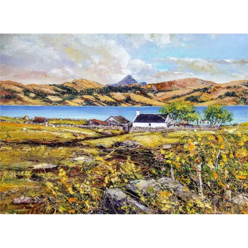 Duncaan, Raasay, Small Mounted Print by John Bathgate - Image 2