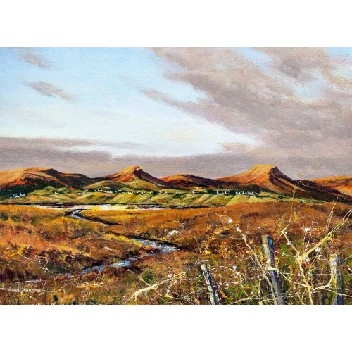 Towards Roag, Small Mounted Print by John Bathgate - Image 2