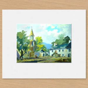 Dunkeld, Small Mounted Print by Joseph Maxwell-Stuart
