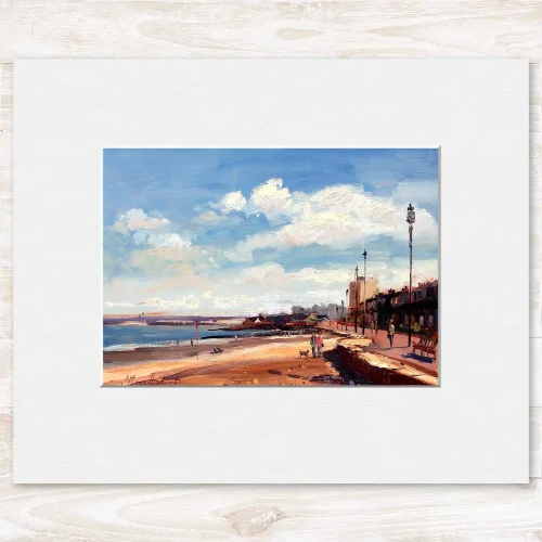 Portobello Sunshine, Small Mounted Print by Joseph Maxwell-Stuart