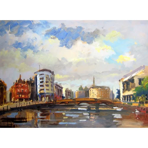Coalhill, Leith, Small Mounted Print by Joseph Maxwell-Stuart - Image 2
