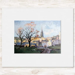Greyfriars Kirkyard, Edinburgh, Small Mounted Print by Joseph Maxwell-Stuart