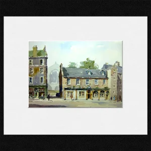 Greyfriars, Edinburgh, Small Mounted Print by Joseph Maxwell-Stuart